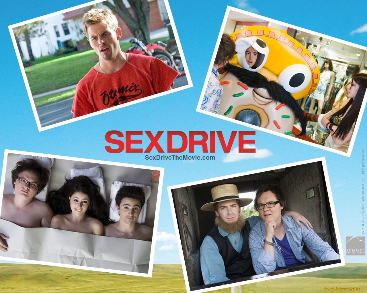 Обои Sex Drive Кино Фильмы Sex Drive, обои для рабочего стол